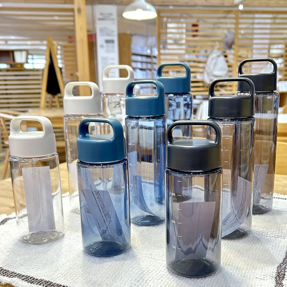 小田急町田】持ち運びやすい 目盛り付きドリンクボトル がリニューアル